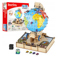 Smartivity Dřevěné mechanické 3D puzzle Globus