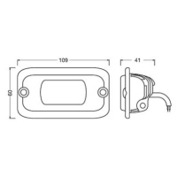 LEDriving® Flush Mount WL VX100-FL