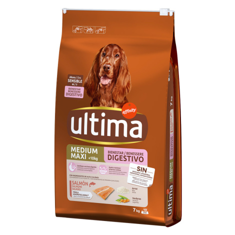 Ultima Medium/Maxi Sensitive s lososem - 2 x 7 kg Affinity Ultima