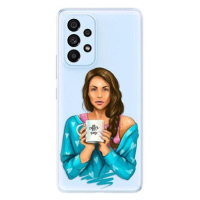 iSaprio Coffe Now - Brunette pro Samsung Galaxy A53 5G