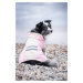 Vsepropejska Roy reflexní pláštěnka pro psa Barva: Růžová, Délka zad (cm): 45, Obvod hrudníku: 6