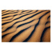 Fotografie Close up of corrugated sand patterns, Jinna van Ringen Photography, 40 × 26.7 cm