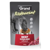 GRAND kaps. deluxe pes Restaur. 100% hovězí guláš 300g + Množstevní sleva
