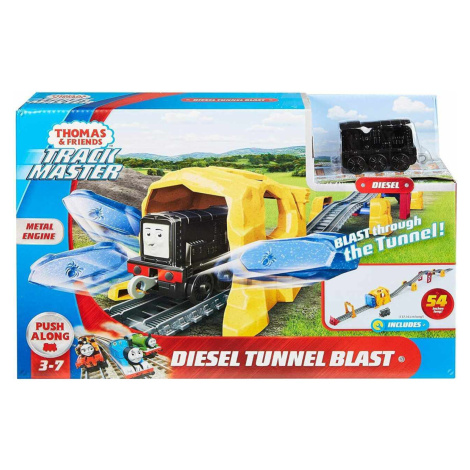 Fisher price tomášek a přátelé diesel a výbuch tunelu herní set Mattel