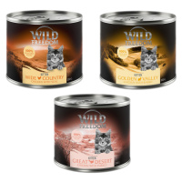 Wild Freedom konzervy, 6 x 200 g, 5 + 1 zdarma! - 6 x 200 g Mix Pack (2 x hovězí, 2 x krůtí, 2 x