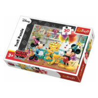 Trefl Puzzle Mickey Mouse Oslava / 30 dílků