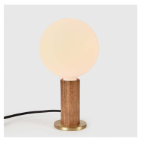 Hnědá stmívatelná stolní lampa (výška 28 cm) Knuckle – tala