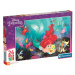 Clementoni - Puzzle 24 Disney princezny: Malá mořská víla MAXI