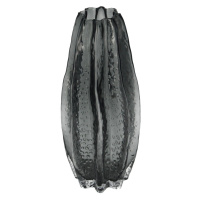 Dekoria Váza Anemos 14x30cm grey black, 14 x 30 cm
