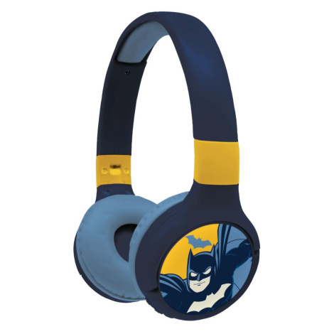 Lexibook 2v1 bluetooth skládací sluchátka Batman s limitem hlasitosti