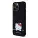 Zadní kryt Hello Kitty Liquid Silicone Daydreaming Logo pro Apple iPhone 15 Pro Max, black