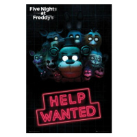 Plakát Five Nights at Freddy's - Help Wanted