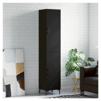 vidaXL Skříň highboard černá 34,5 x 34 x 180 cm kompozitní dřevo