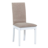 Jídelní židle ROMA 1 Bílá Tkanina 20B