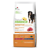 Natural Trainer No gluten medium/maxi jehněčí granule 12 kg