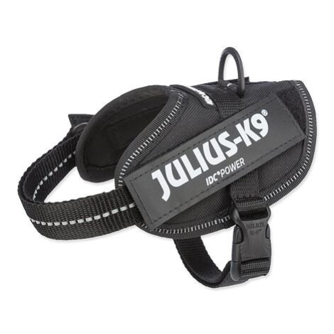 Postroj Trixie Julius-K9® IDC® černý 2XS/Baby: 2 33–45cm*18mm