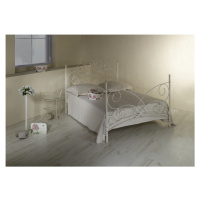 Kovová postel Andalusia Rozměr: 160x200 cm, barva kovu: 9 bílá