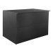 SHUMEE Zahradní úložný box, černý 150 x 100 x 100 cm