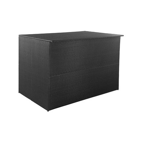 SHUMEE Zahradní úložný box, černý 150 x 100 x 100 cm
