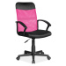 Signal Kancelářská židle Q-702 růžová/černá