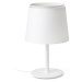 FARO SAVOY bílá stolní lampa