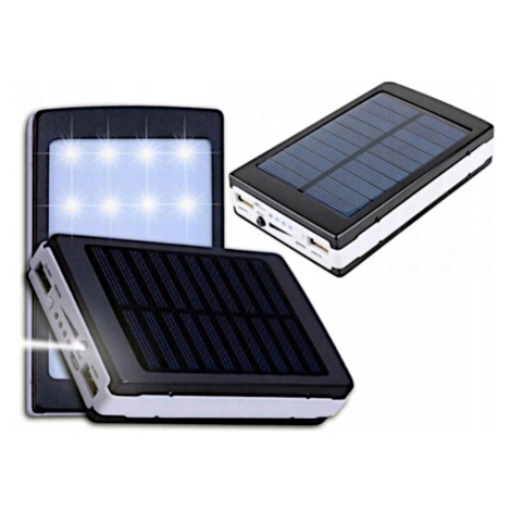Powerbanka Výkonná solární baterie 20000mAh svítilna