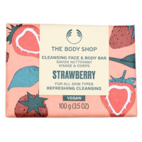 The Body Shop Tělové a pleťové mýdlo jahoda 100 g