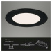 BRILONER 3ks sada LED vestavné svítidlo, pr. 12 cm, 7 W, 600 lm, černá IP44 BRI 7115-435