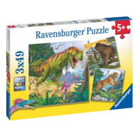 Dinosauři a čas 3x49 dílků Ravensburger