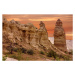 Fotografie Sunset, mountain landscape, Cappadocia, Turkey., Travel Faery, 40x26.7 cm