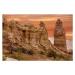 Fotografie Sunset, mountain landscape, Cappadocia, Turkey., Travel Faery, 40 × 26.7 cm