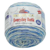 BELLATEX s.r.o. Příze Everyday Batik 140 g - 74206 modrá, bílá