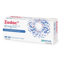 Zodac 10 mg 10 tablet