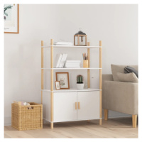 vidaXL Skříň highboard bílá 80x40x121 cm kompozitní dřevo