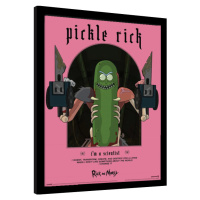 Obraz na zeď - Rick and Morty - Classrickal Pickle Rick, 34.3x44.5 cm