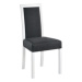 Jídelní židle ROMA 3 Tkanina 37B Bílá