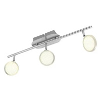 German Stropní bodové LED svítidlo Ganda / 3 lampy / 9,9 W / ocel / plast / 780 lm / teplá bílá 