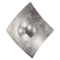 Kögl Stříbrné nástěnné svítidlo Quadrangolo, 50 x 50 cm