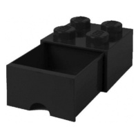 Úložný box LEGO s šuplíkem 4 - černý SmartLife s.r.o.