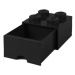 Úložný box LEGO s šuplíkem 4 - černý SmartLife s.r.o.
