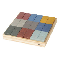 KINDSGUT - Dřevěné kostky barevné