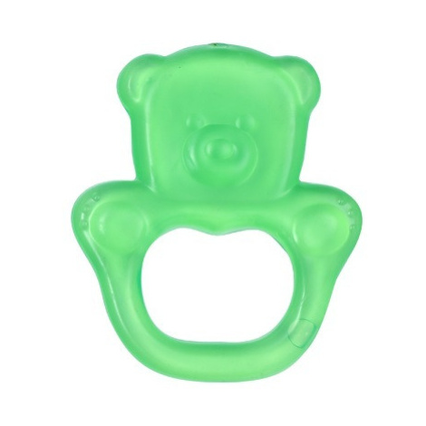 Kousátko chladící gelová medveď- zelená BabyOno