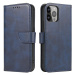 Magnet Case elegantní knížkové pouzdro na iPhone 15 6.1" Blue