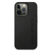 AMG AMHCP14LDOLBK hard silikonové pouzdro iPhone 14 PRO 6.1" black Leather Hot Stamped