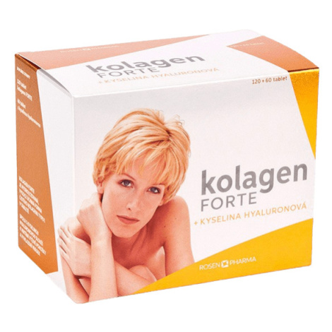 ROSEN Kolagen FORTE+ Kyselina hyaluronová 180 tablet