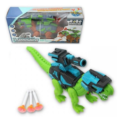 Chodící střílející dinosaurus se šipkami - zelená Toys Group