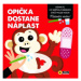 Opička - dostane náplast - leporelo