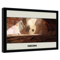Obraz na zeď - Star Wars: The Mandalorian - Journey, 40x30 cm