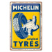 Plechová cedule Michelin - Original Tyres, 20 x 30 cm