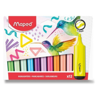 Zvýrazňovač Maped Fluo Peps sada 12 ks Maped